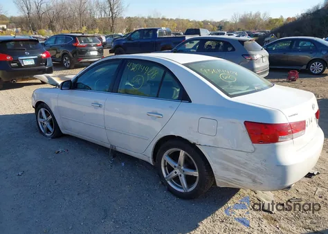 2006 Hyundai Sonata Gls V6/Lx V6 из США, поврежденный, VIN 5NPEU46F96H083890